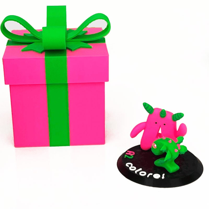 Diseño Urvan 3d. Muñecos A2colores. Regalos personalizados.