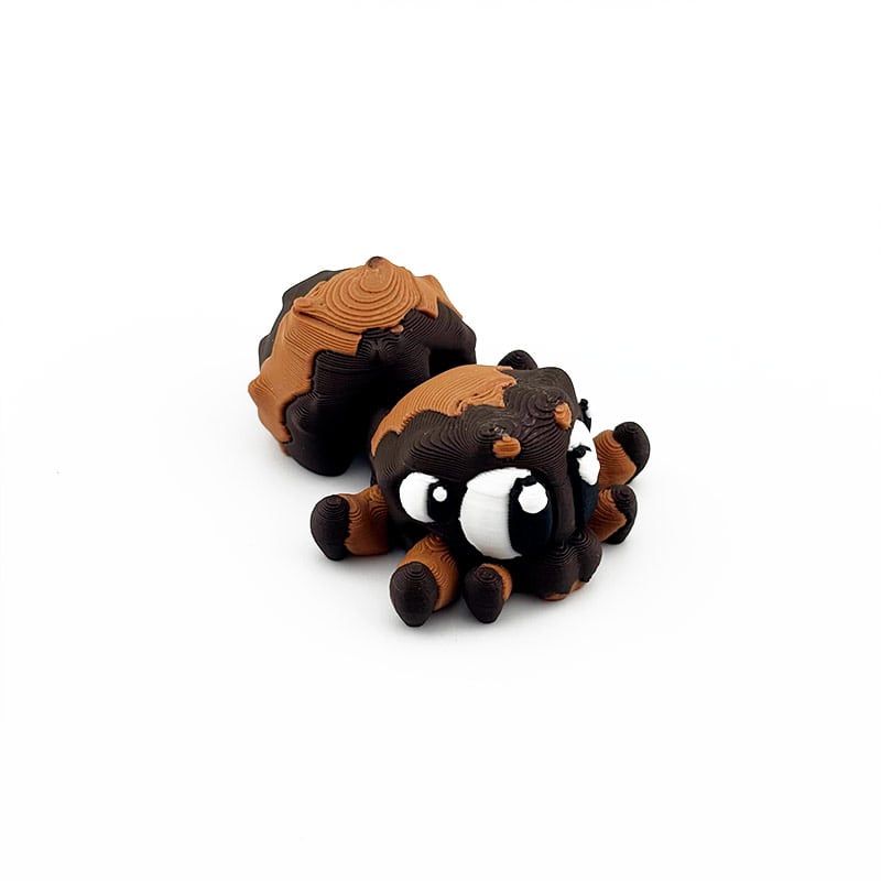 Urvan 3d. Araña saltarina. Decoración personalizada para fiestas de hallowen..