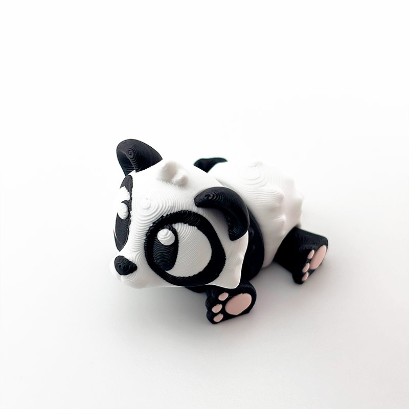 Urvan 3d. Oso panda. Regalo original para cumpleaños..