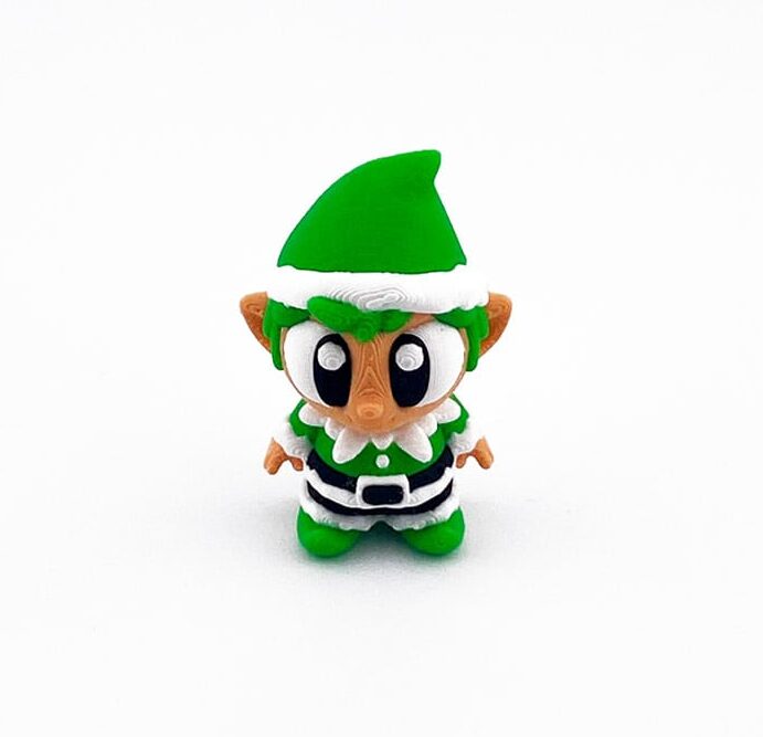 Urvan 3d. Elfo chico. Regalos originales Navidades.