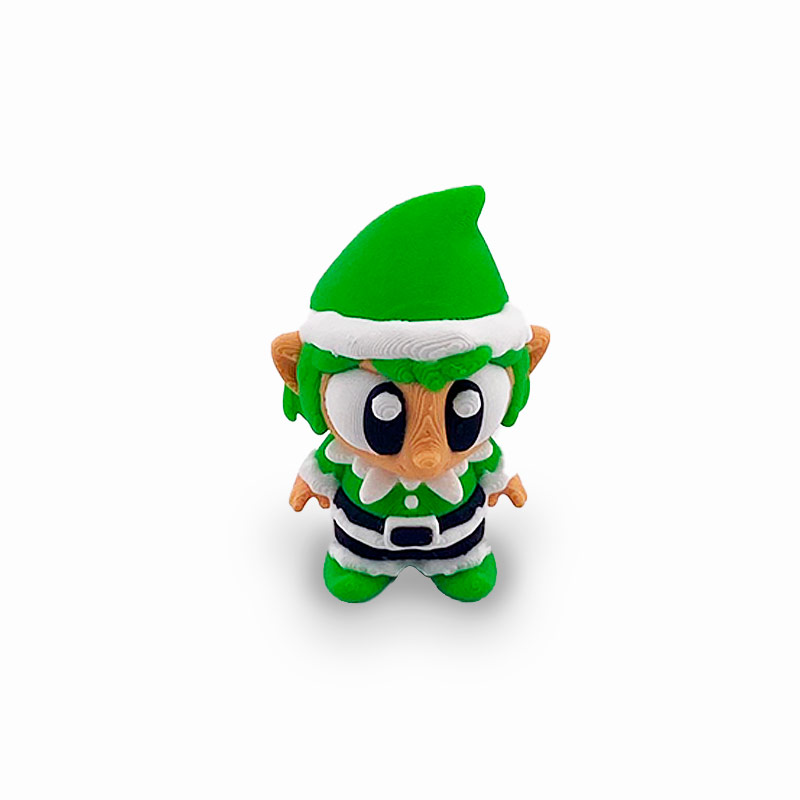 Urvan 3d. Elfo chica 1. Regalos originales Navidades.