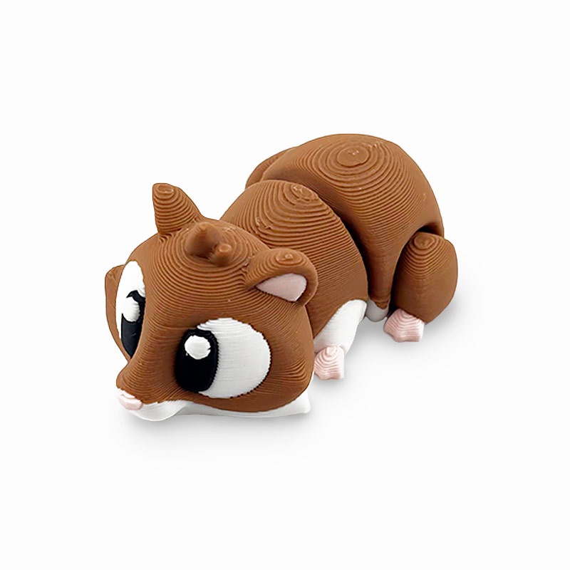 Urvan 3d. Hamster 2. Regalo original para cumpleaños.