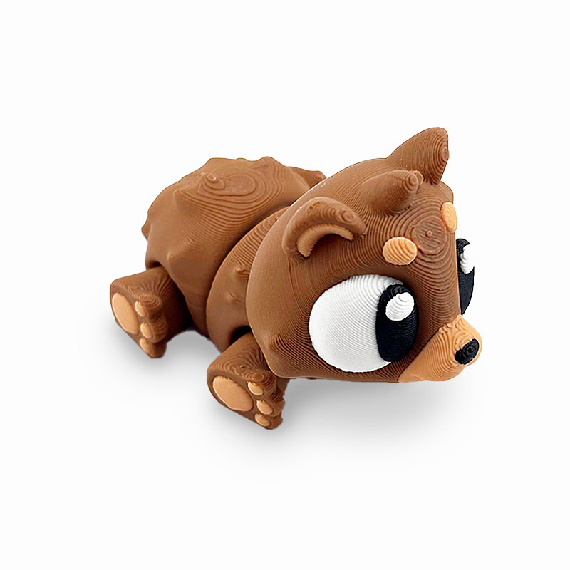 Urvan 3d. Oso pardo 2. Regalo original para cumpleaños.